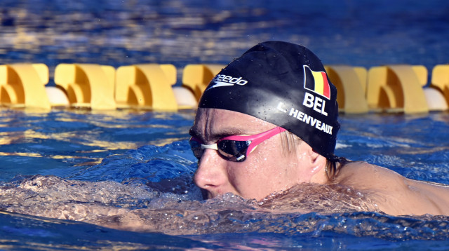 Natation : Lucas Henveaux se hisse en finale du 400m nage libre en battant le record de Belgique