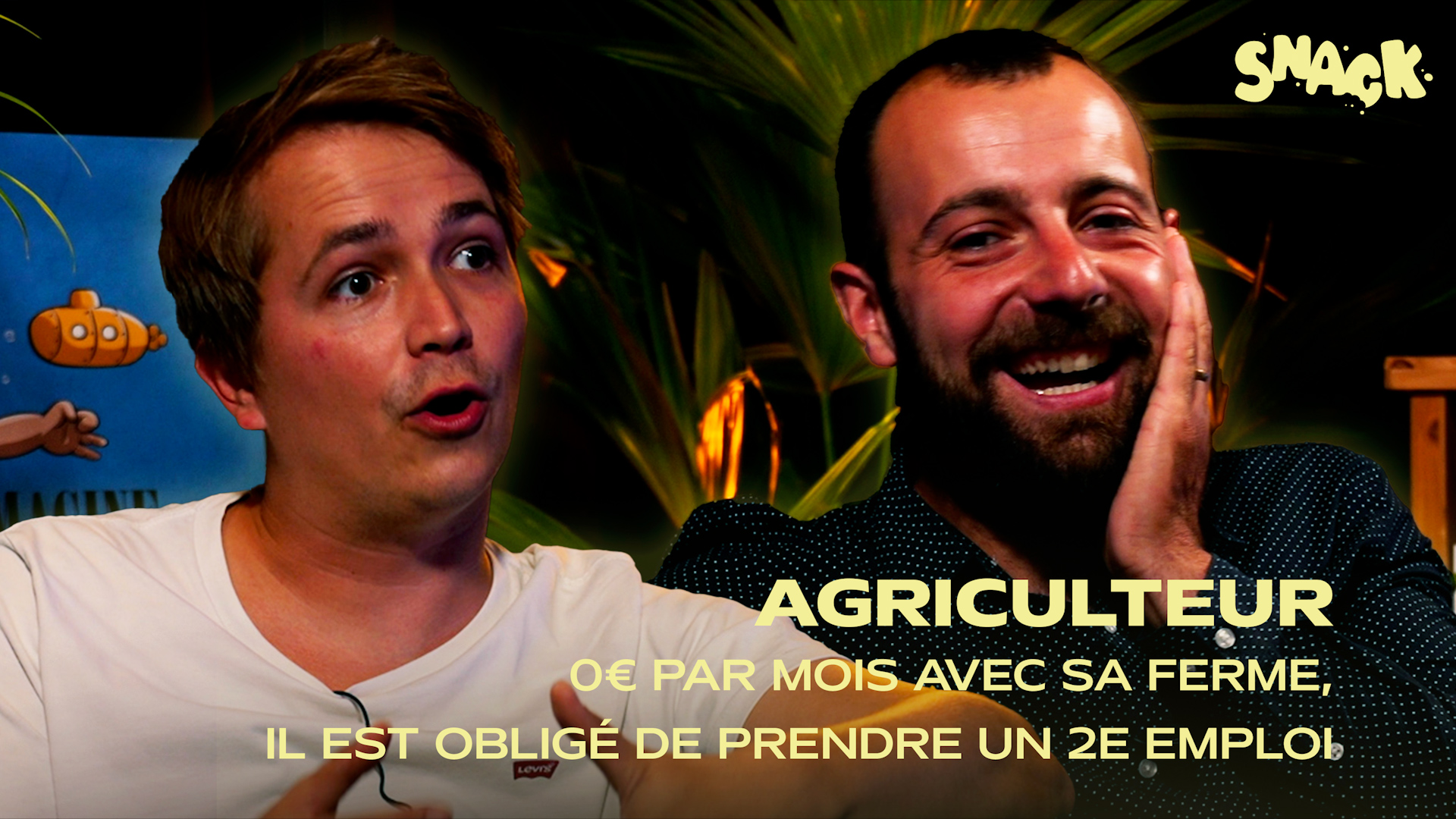 SNACK : Le parcours du combattant d'un agriculteur pour se verser un salaire