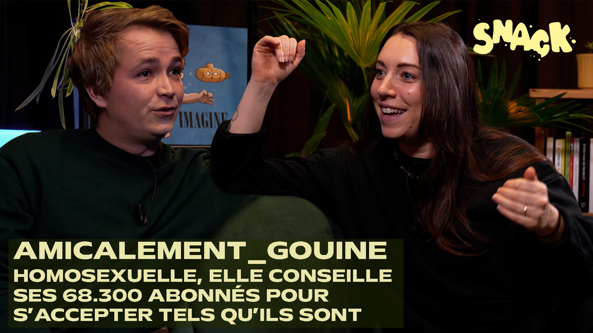 Snack : Amicalement_Gouine, l'Influenceuse Queer aux 68.000 abonnés nous détaille sa vie et ses combats