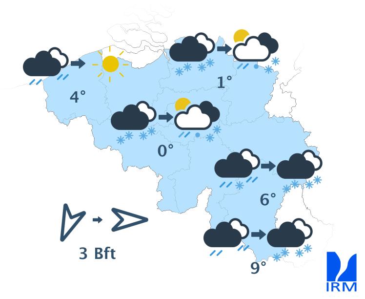 Encore de la neige dans la journée de jeudi avant quelques éclaircies