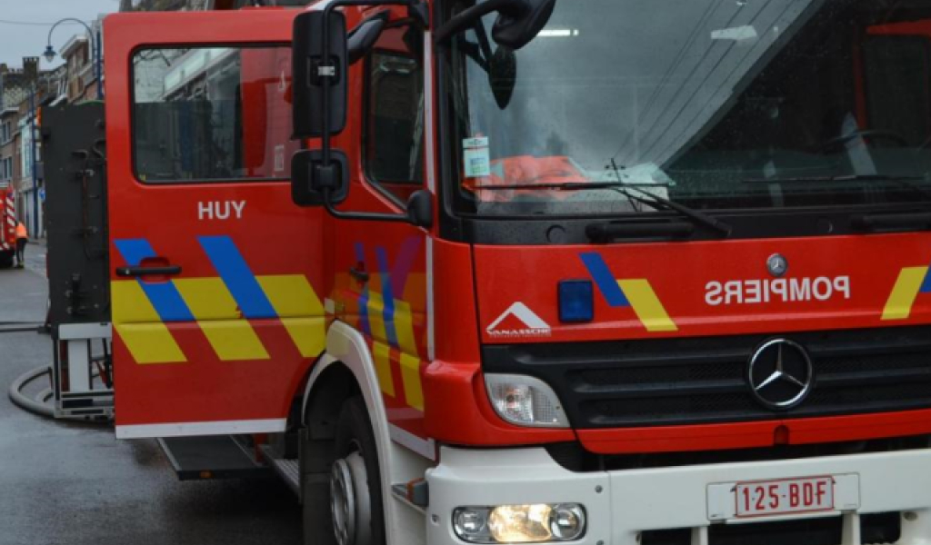 Incendie d'une habitation à Tilff