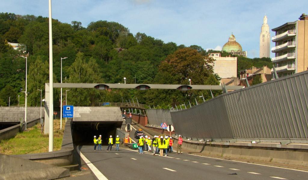 Tunnel de Cointe, sécurité renforcée, mais vitesse toujours limitée à 50 km/h !