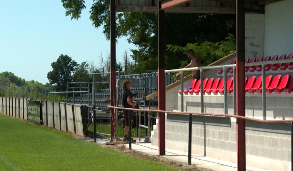 Un été de travaux au stade de Stockay (D1 ACFF)