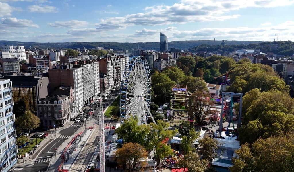 Ouverture de la 164ème foire d'octobre à Liège