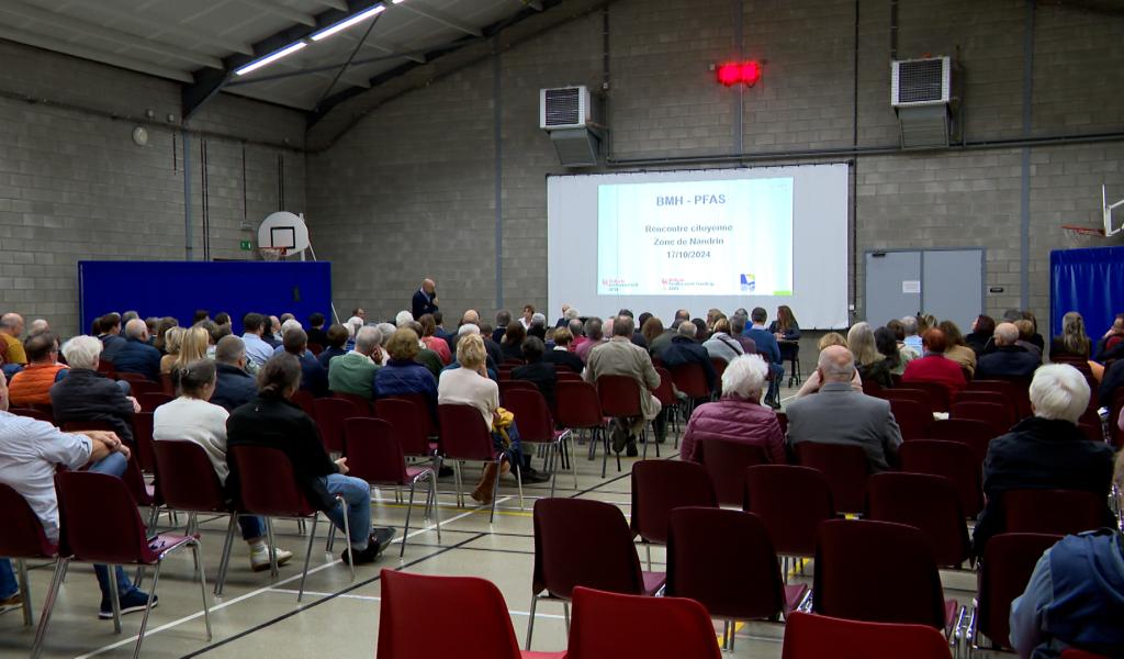 PFAS : rencontre citoyenne à Nandrin avec Yves Coppieters