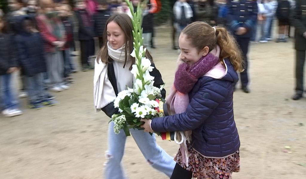 Les enfants au coeur de la Commémoration de l'Armistice à Waremme