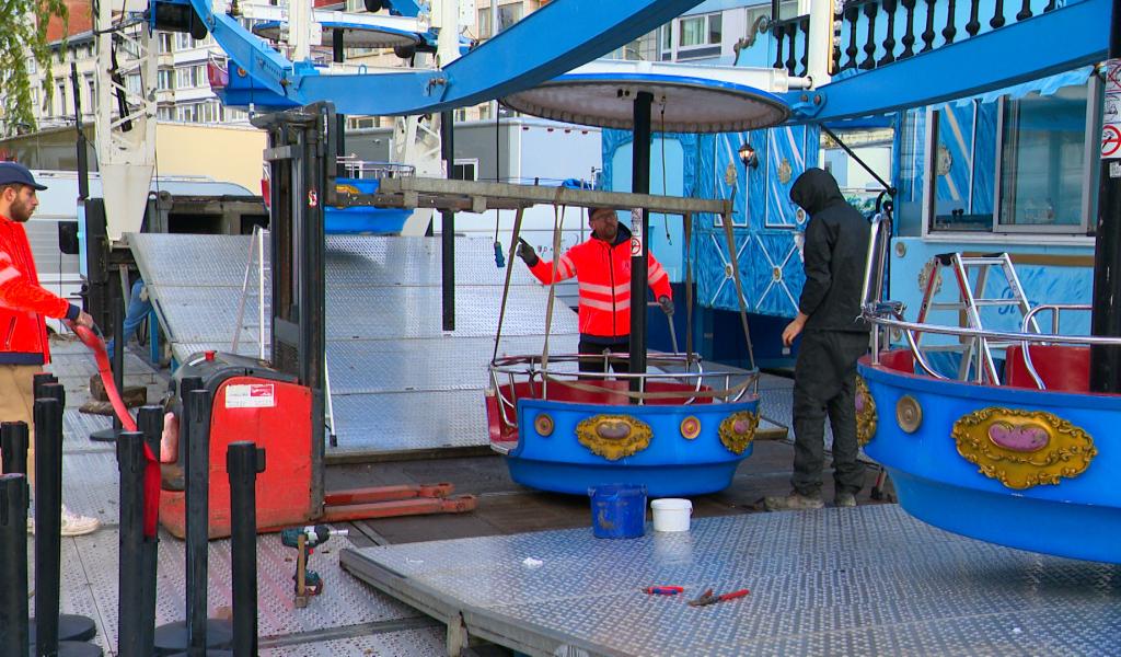 La Foire plie bagages, les forains sont contents