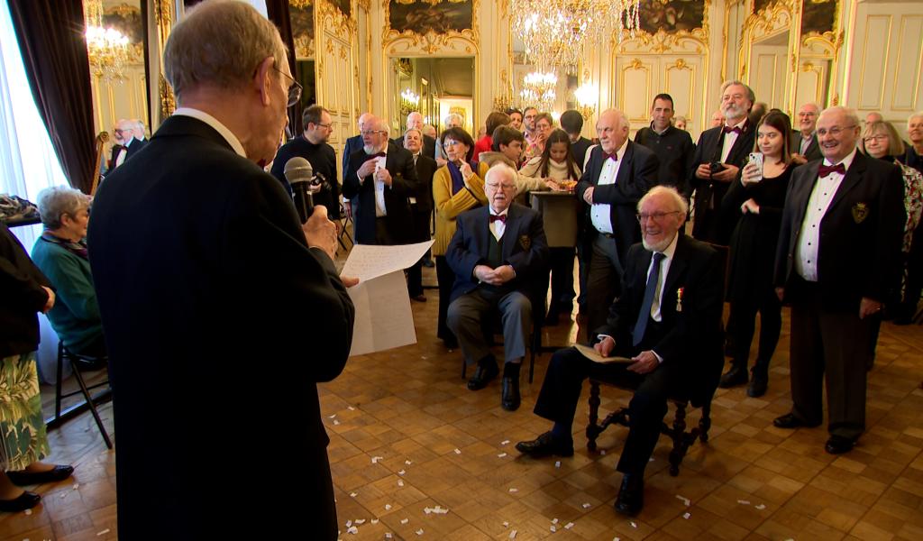 Un choriste centenaire aux Disciples de Grétry