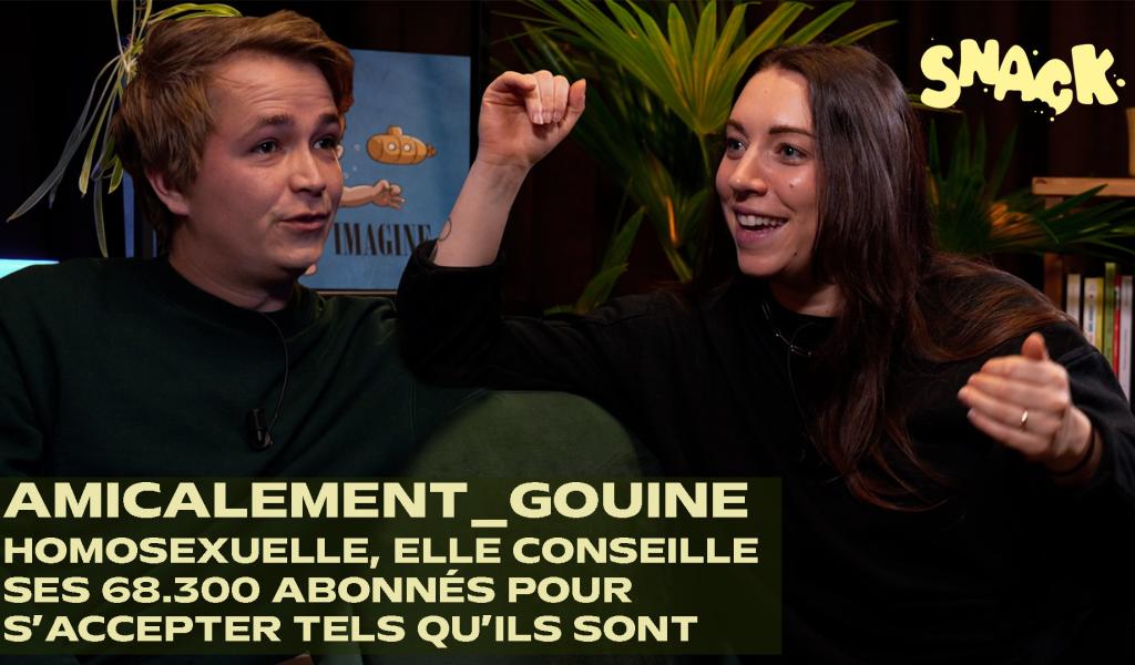 Snack : Amicalement_Gouine, l'Influenceuse Queer aux 68.000 abonnés nous détaille sa vie et ses combats