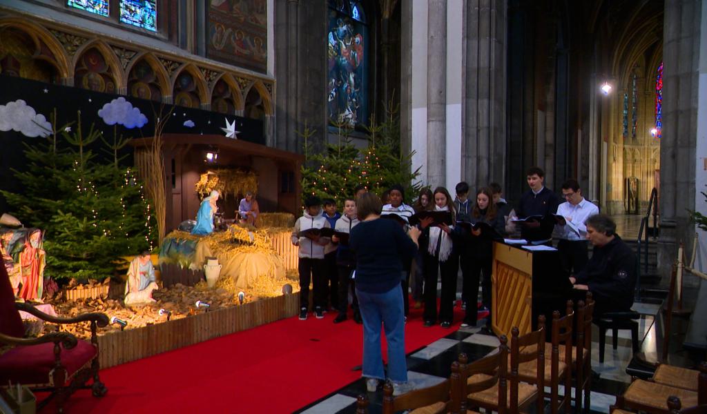 La maîtrise de la cathédrale chante noël