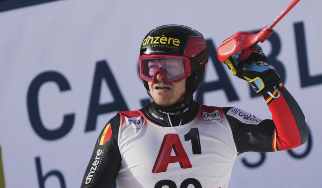 Armand Marchant, 10e du slalom de Schladming