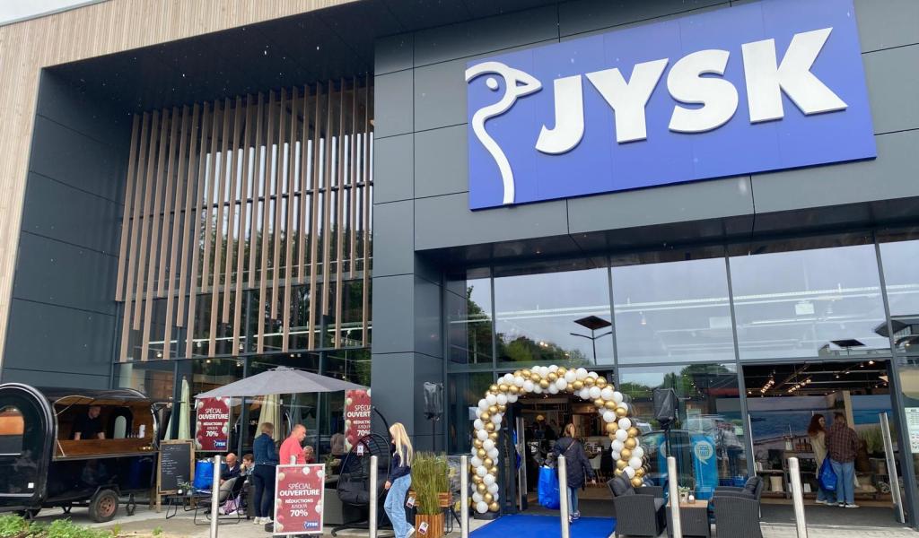 La chaîne d'ameublement JYSK s'installe à Hannut