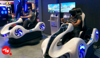 Cam Pai : Ninja Park, une salle de jeux en réalité virtuelle avec des machines futuristes