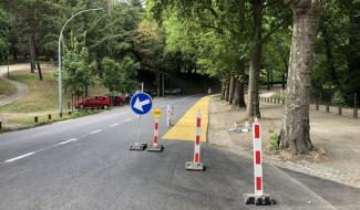 Une nouvelle piste cyclable boulevard Kleyer à Cointe 