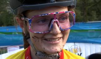 Dans la roue de Juline Delcommune, véritable pépite wallonne en cyclo-cross!