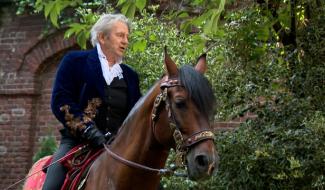 Mario Luraschi et ses chevaux de cinéma inaugureront Liege Expo avec le Jumping de Liège ! 