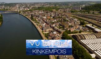 Vu du ciel, quartiers de Liège - Kinkempois