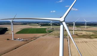 Cinq éoliennes inaugurées à Engis