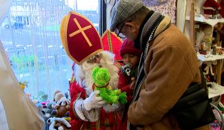 Saint-Nicolas à la Maison Croix-Rouge de Seraing