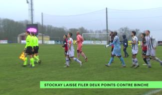 D1 ACFF : Stockay laisse filer deux points contre Binche