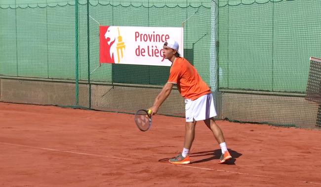 Première internationale au club de tennis de Flémalle