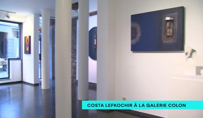 Costa Lefkochir expose ses oeuvres récentes à la galerie Colon