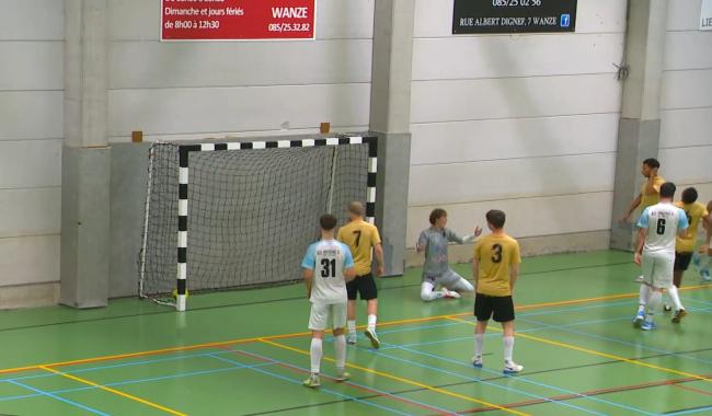 Futsal: Wanze toujours invaincu après 7 matchs !