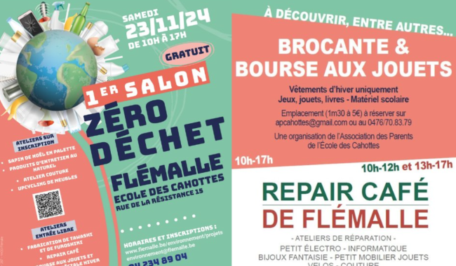 Invité : le 1er salon Zéro Déchet à Flémalle