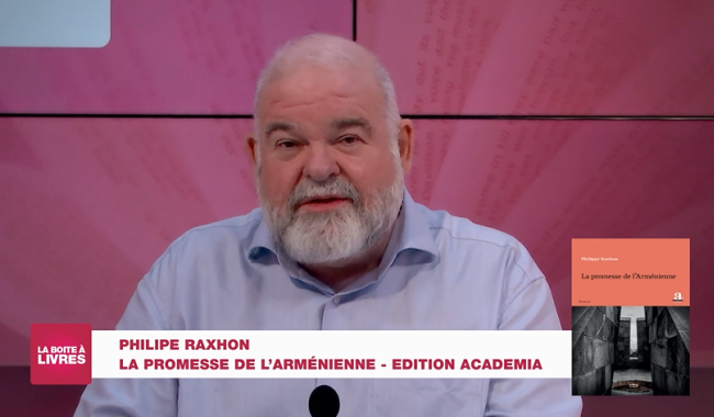 Boite à livres: Philippe Raxhon, La promesse de l'Arménienne - Edition Academia