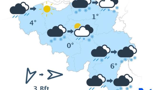 Encore de la neige dans la journée de jeudi avant quelques éclaircies