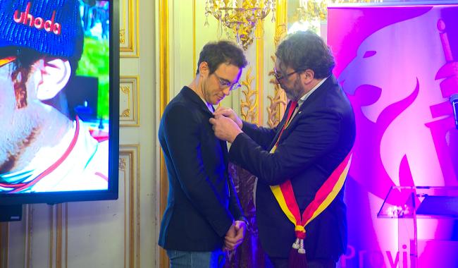 Thierry Neuville mis à l'honneur par la province de Liège