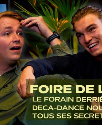 Piet Verwijk fait partie de la famille de forains propriétaire du Deca-Dance.