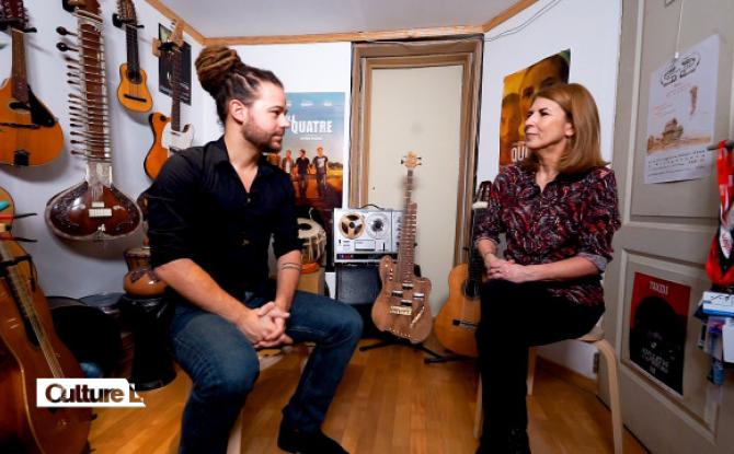 CultureL avec le compositeur Simon Fransquet, le Fabrice Mukuna Band et l'expo "Naviguer à vue"