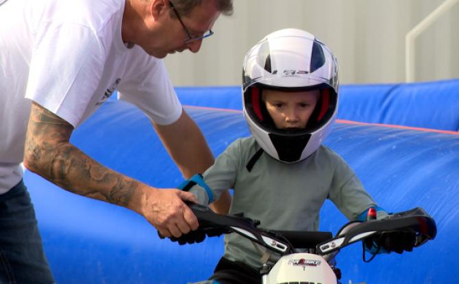 FEDEMOT: initiations gratuites à la conduite de la moto pour les enfants 