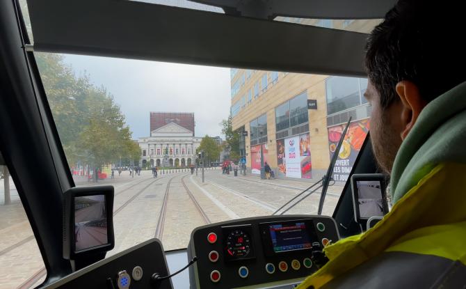 Tram en commun S7#2 : essais dynamiques en centre-ville - 18 septembre 2024