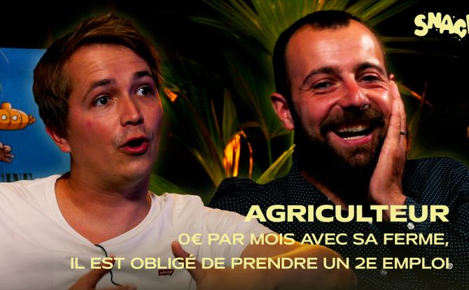 SNACK : Le parcours du combattant d'un agriculteur pour se verser un salaire