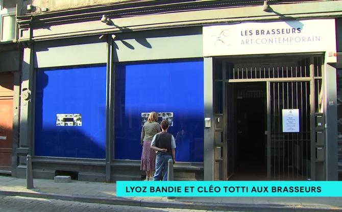 Les Brasseurs accueillent les installations de Lyoz Bandie et Cléo Totti