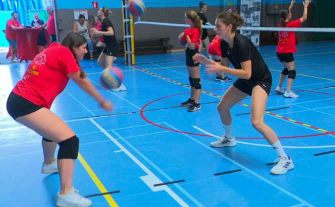 Quand les Dames du Tchalou font venir le haut niveau au Walou Volley