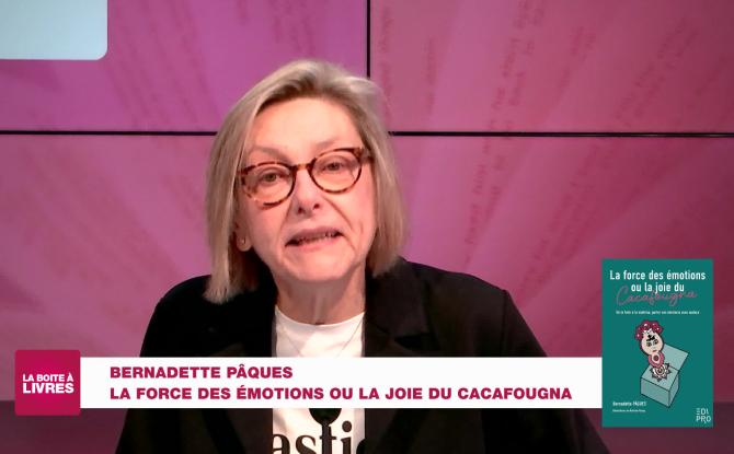 Boite à livres: Bernadette Pâques: la force des émotions ou la joie du Cacafougna (Edipro)