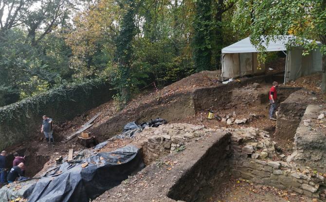 Un site déjà occupé du temps de Charlemagne