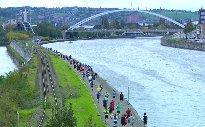 Affluence record pour le semi-marathon de la Province de Liège