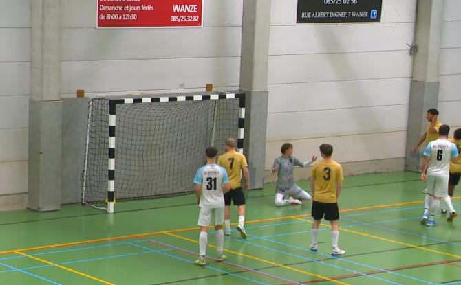 Futsal: Wanze toujours invaincu après 7 matchs !