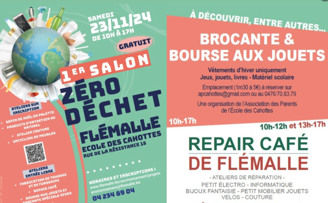 Invité : le 1er salon Zéro Déchet à Flémalle