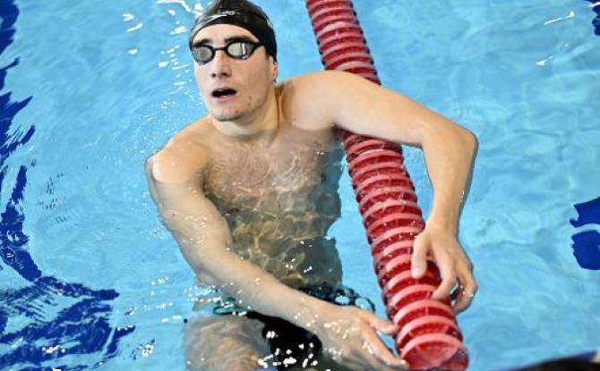 Lucas Henveaux bat le record de Belgique du 1.500m en petit bassin