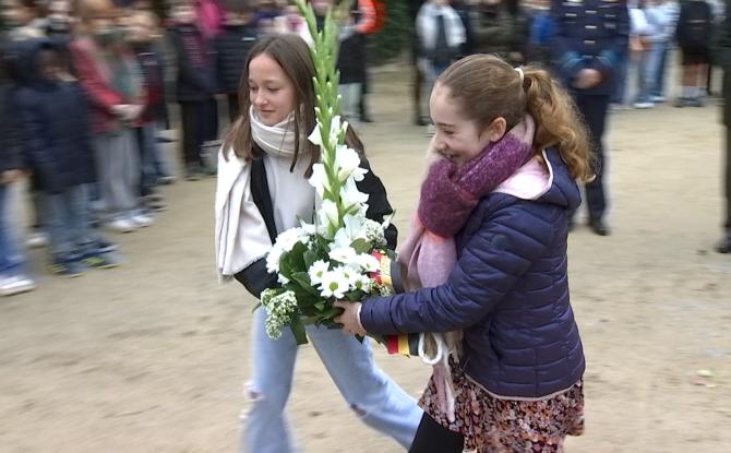 Les enfants au coeur de la Commémoration de l'Armistice à Waremme