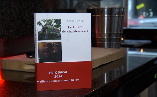 Le 15ème prix Saga Café récompense le roman de Carine Mestdag