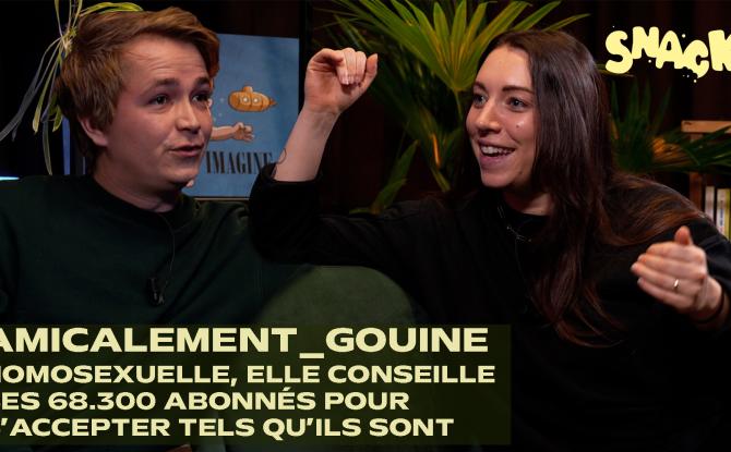 Snack : Amicalement_Gouine, l'Influenceuse Queer aux 68.000 abonnés nous détaille sa vie et ses combats