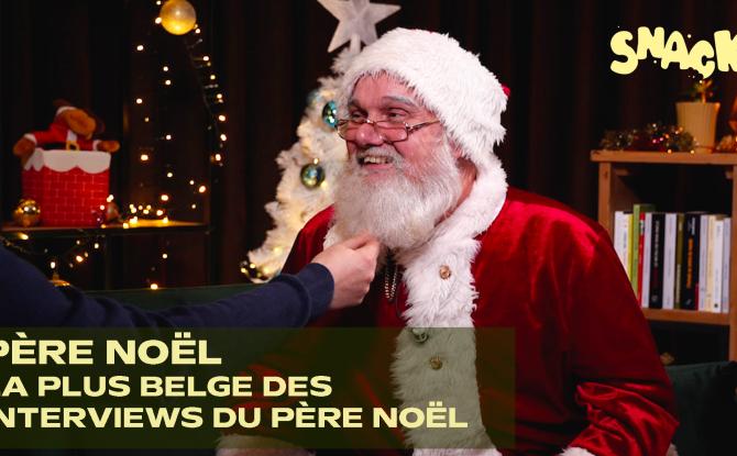 La plus belge des interviews du Père Noël