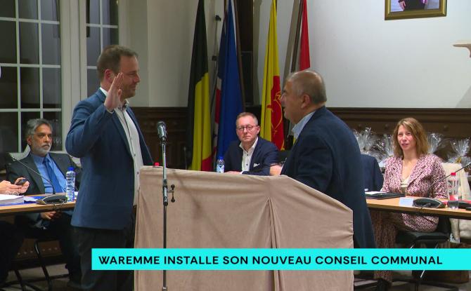 Waremme accueille son nouveau conseil communal