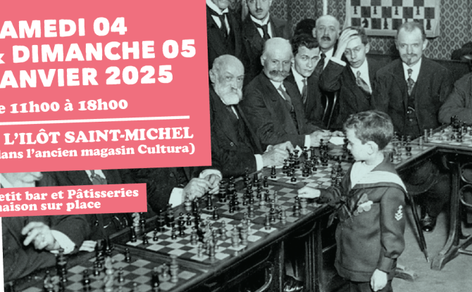 Invité : affrontez des maîtres internationaux d'échecs tout ce week-end